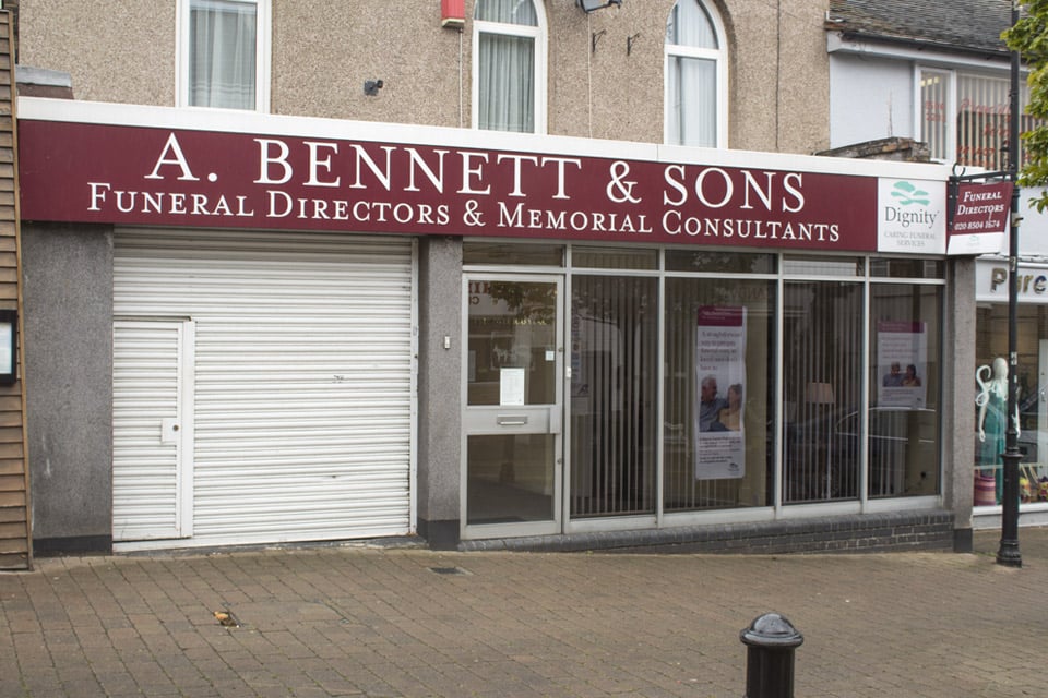 Closed - A Bennett & Sons Funeral Directors