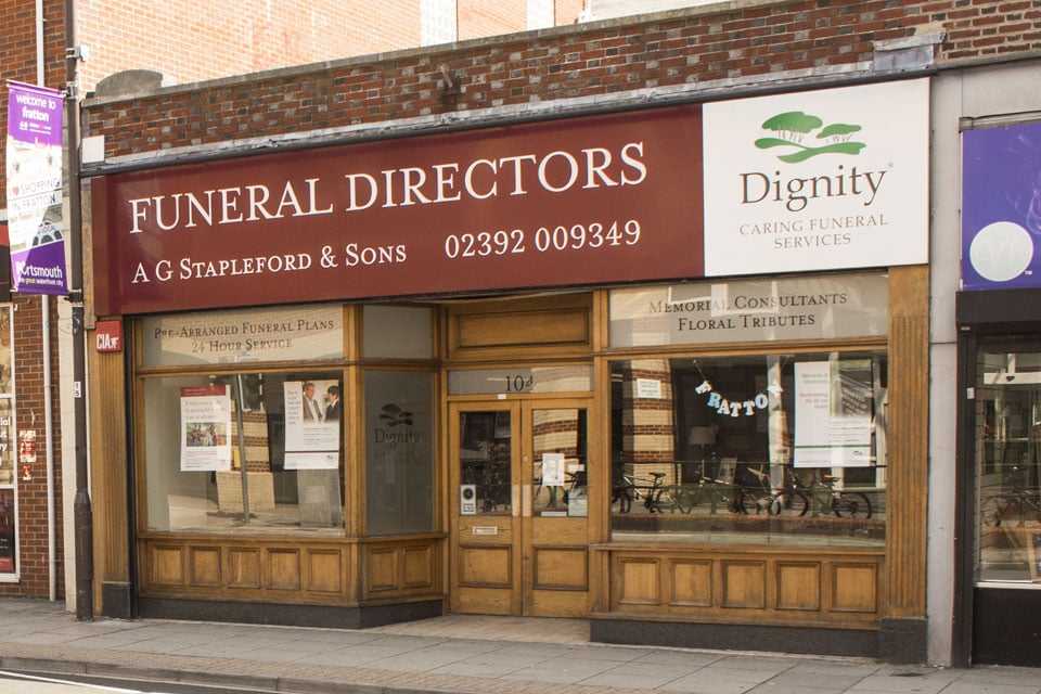 Closed - A G Stapleford & Sons Funeral Directors