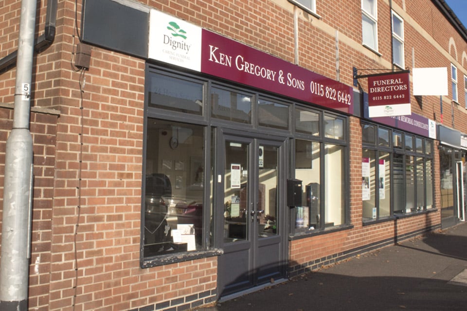 Closed - Ken Gregory & Sons Funeral Directors