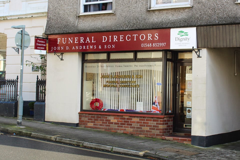 J D Andrews & Son inc. Savill Funeral Directors