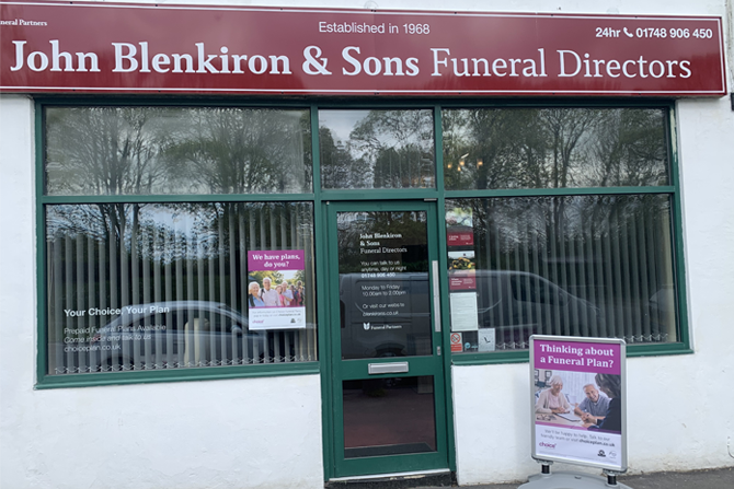 John Blenkiron & Sons Funeral Directors